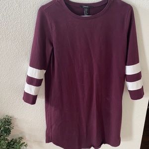 Forever21 thick soft fabric t-shirt dress.